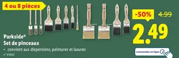 Offre: Set de pinceaeux