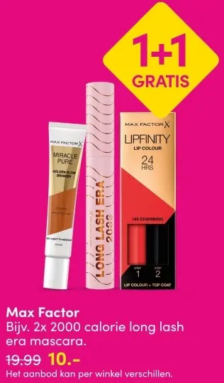 Aanbieding: 2x 2000 calorie long lash era mascara