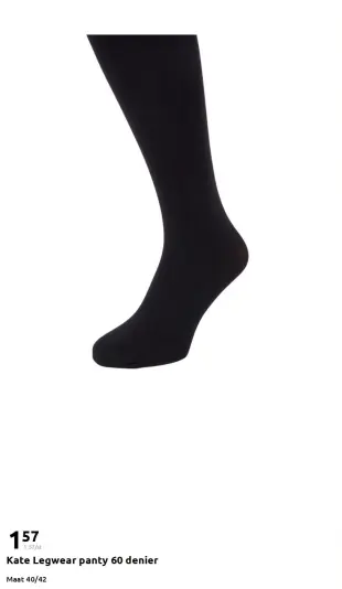 Aanbieding: Kate Legwear panty 60 denier