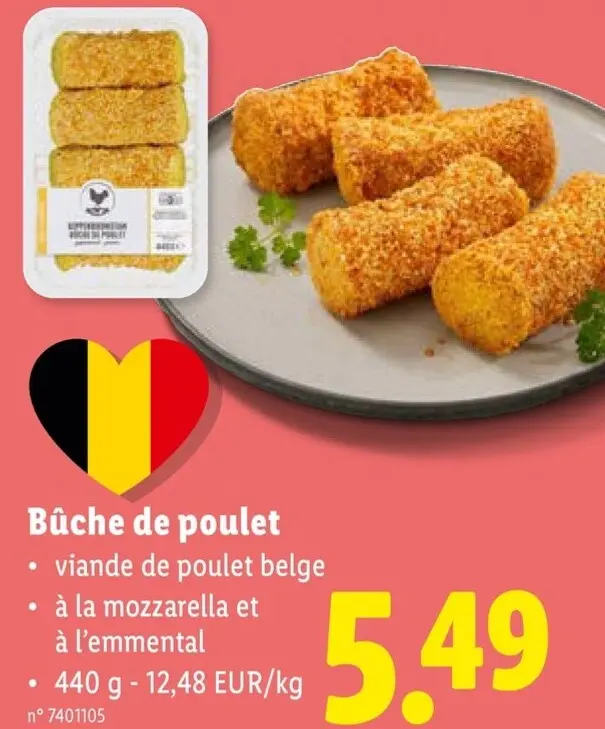 Offre: Bûche de poulet