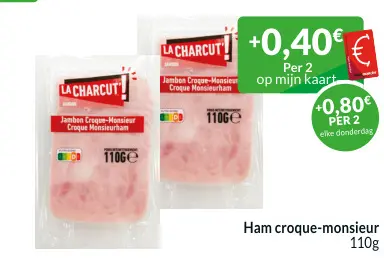 Promotie: Ham croque-monsieur