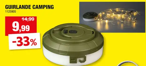 Offre: Guirlande camping