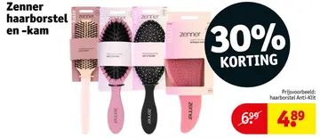 Aanbieding: Haarborstel en -kam
