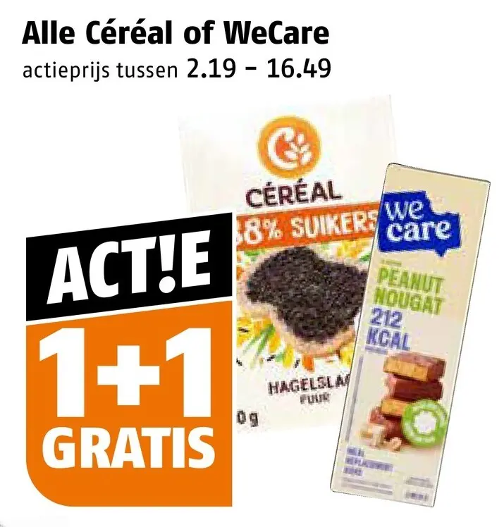 Aanbieding: Céréal or WeCare