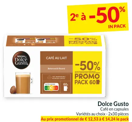 Offre: Café en capsules