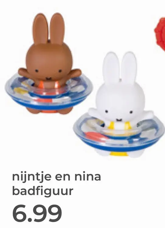 Aanbieding: Nijntje en nina badfiguur