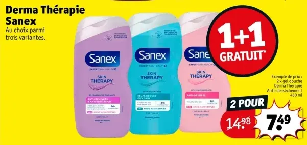 Offre: Derma Thérapie Sanex