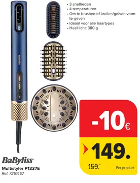 Aanbieding: BaByliss Multistyler P1337E