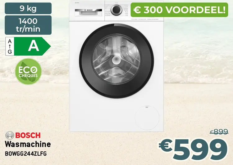 Promotie: Wasmachine