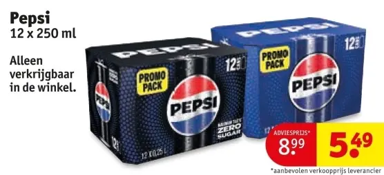 Aanbieding: Pepsi