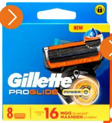 Promotie: GILLETTE fusion proglide power mes