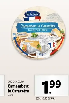 Aanbieding: Camembert le Caractère