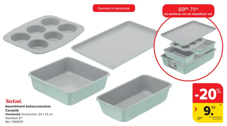 Promotie: Assortiment bakaccessoires Ceramik