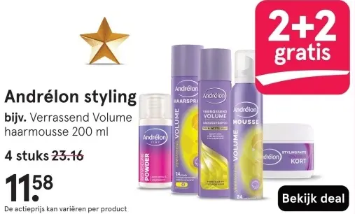 Aanbieding: Andrélon styling