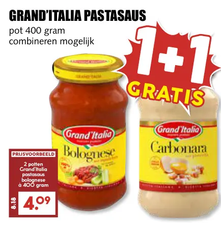 Aanbieding: Pastasaus