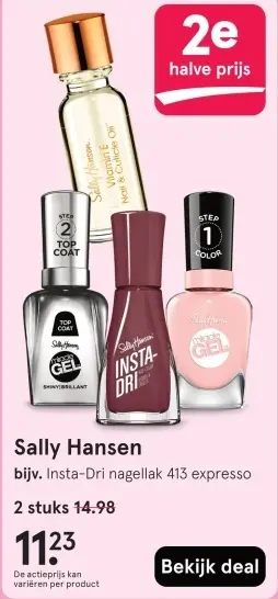 Aanbieding: Sally Hansen nagellak