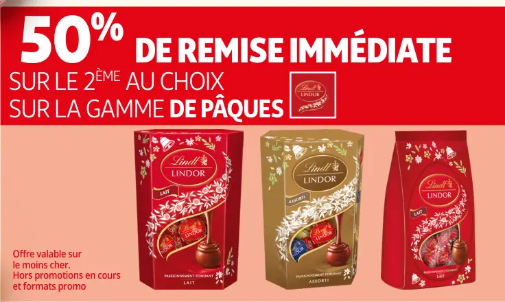 Promotie: Lindt Lindor Easter Range