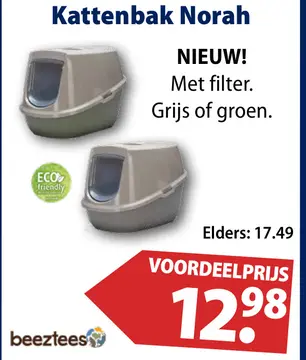 Aanbieding: Kattenbak Norah