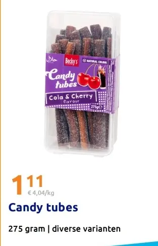 Aanbieding: Candy tubes