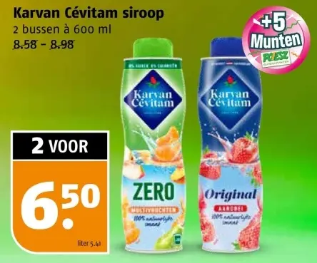 Aanbieding: Karvan Cévitam siroop