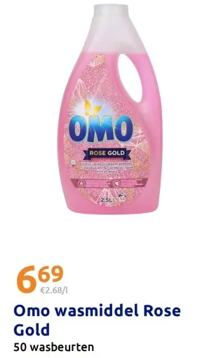 Aanbieding: Omo wasmiddel Rose Gold