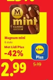 Aanbieding: Magnum mini