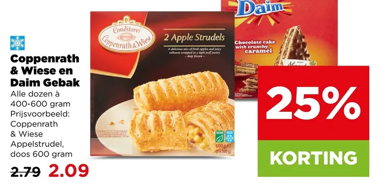 Aanbieding: Coppenrath & Wiese en Daim Gebak