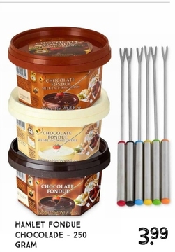 Aanbieding: Hamlet fondue chocolade - 250 gram