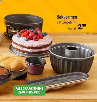 Aanbieding: Bakvormen