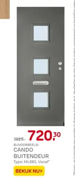 Aanbieding: Cando buitendeur