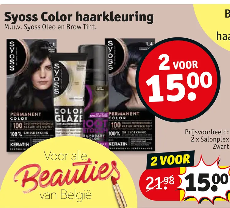 Promotie: Color haarkleuring
