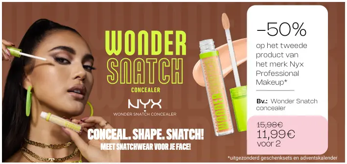 Promotie: Wonder Snatch concealer