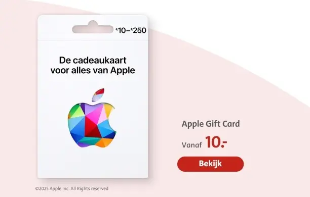 Aanbieding: Apple Gift Card