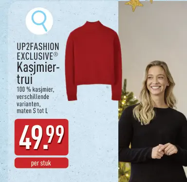 Promotie: Kasjmier-trui