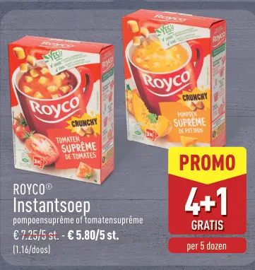 Promotie: Instantsoep
