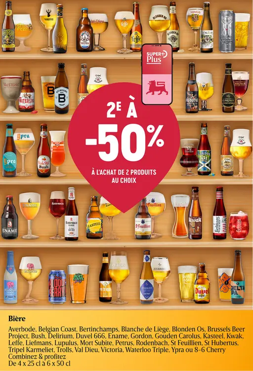 Offre: Bières