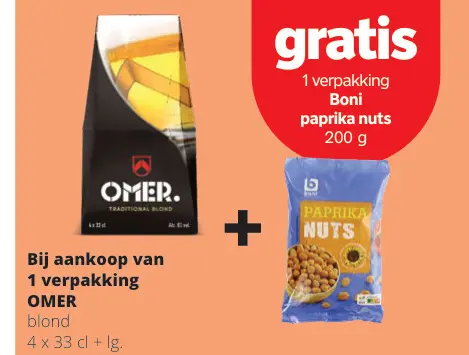 Promotie: OMER blond