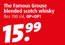 Aanbieding: The famous grouse scotch whisky