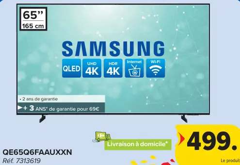Offre: TV QE65Q6FAAUXXN