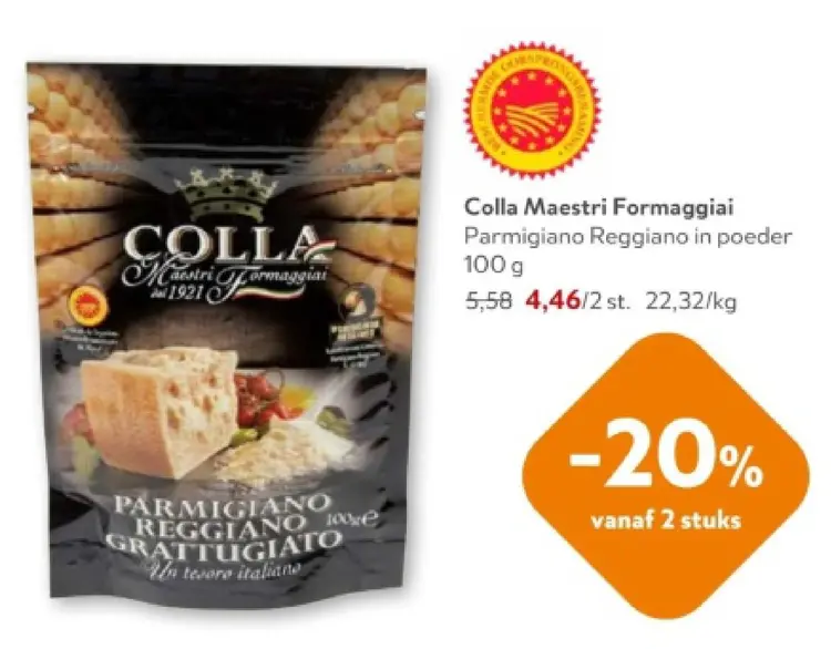 Promotie: Parmigiano Reggiano in poeder
