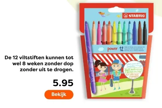 Aanbieding: Viltstiften