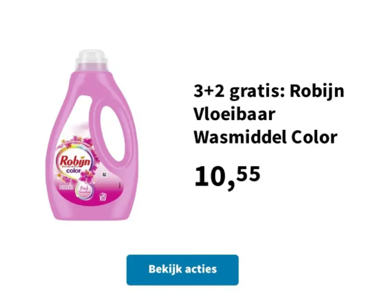 Promotie: Vloeibaar Wasmiddel Color