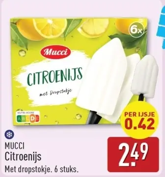 Aanbieding: Citroenijs