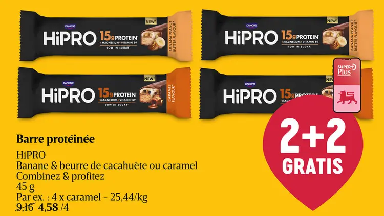 Offre: Barre protéinée HiPRO