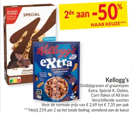 Promotie: Ontbijtgranen of graanrepen