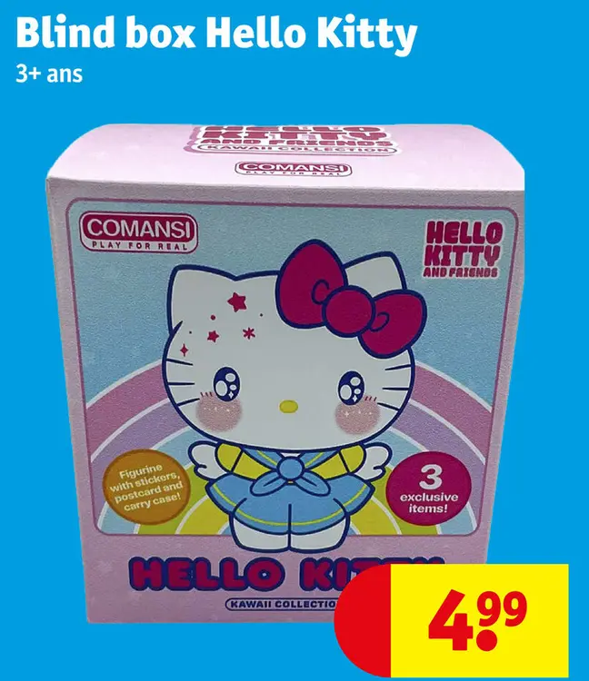 Offre: Blind box Hello Kitty