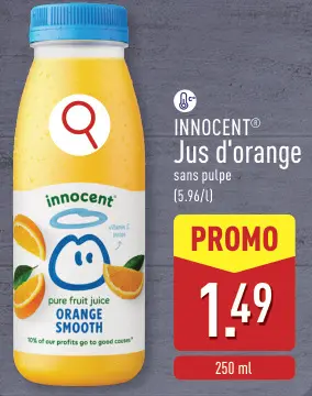 Offre: Jus d'orange