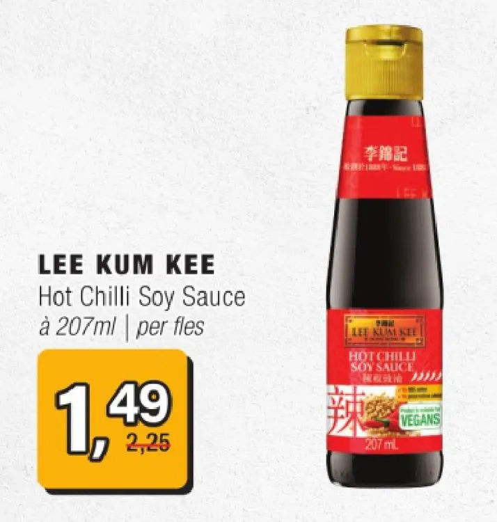 Aanbieding: Hot Chilli Soy Sauce