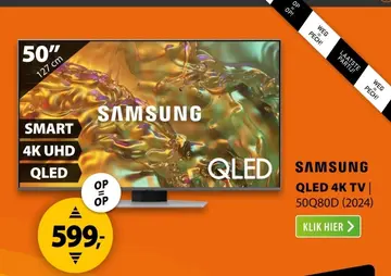 Aanbieding: Samsung qled 4k tv