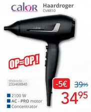 Aanbieding: Calor Haardroger CV8810